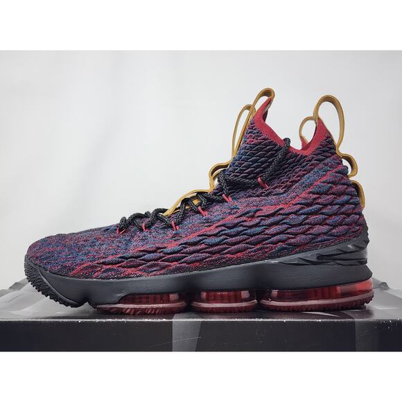 Nike LeBron 15 NEW HEIGHTS 897648-300 Size 12 WORN - Picture 3 of 8